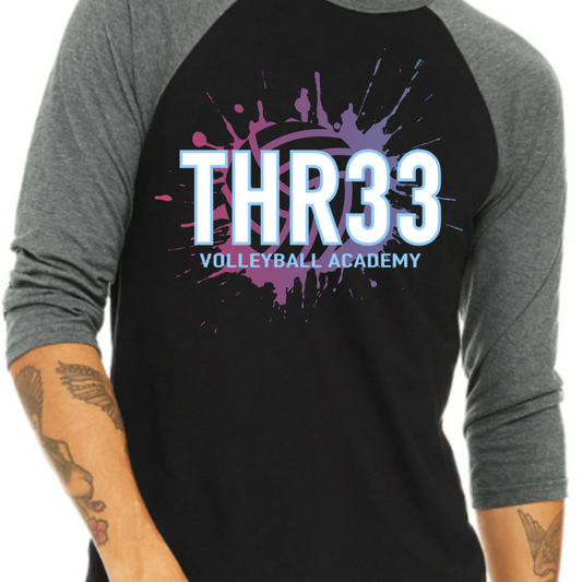 THR33 Explosion 3/4 Sleeve