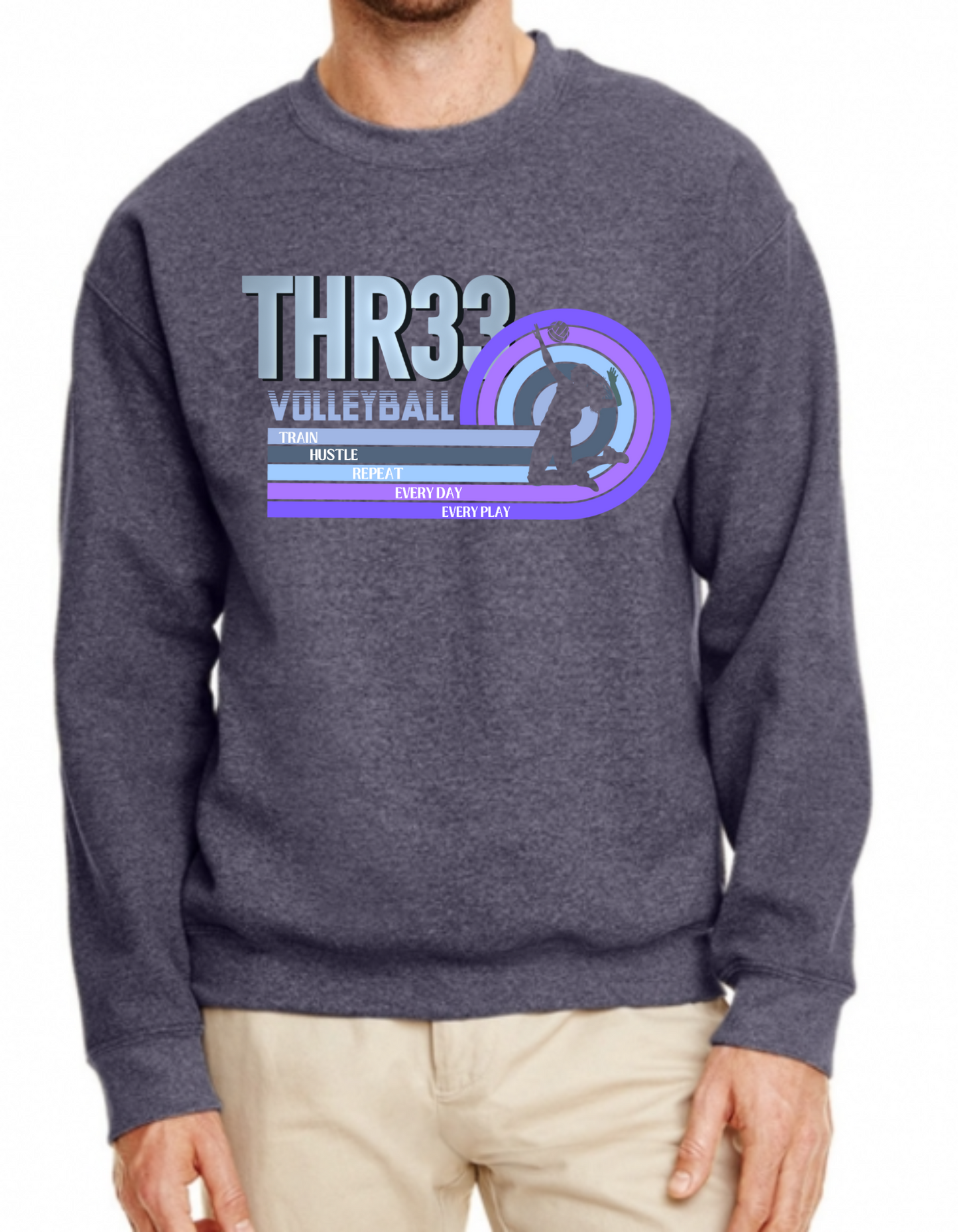 Circle THR33 Volley Crewneck