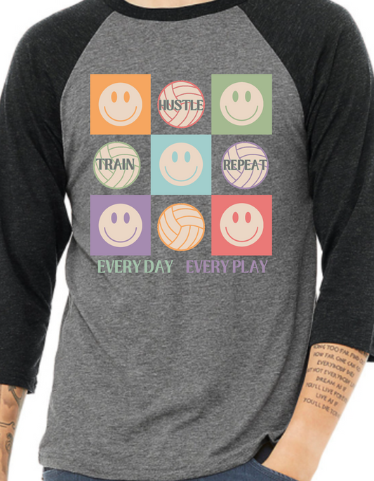 Smiley Volley 3/4 Sleeve